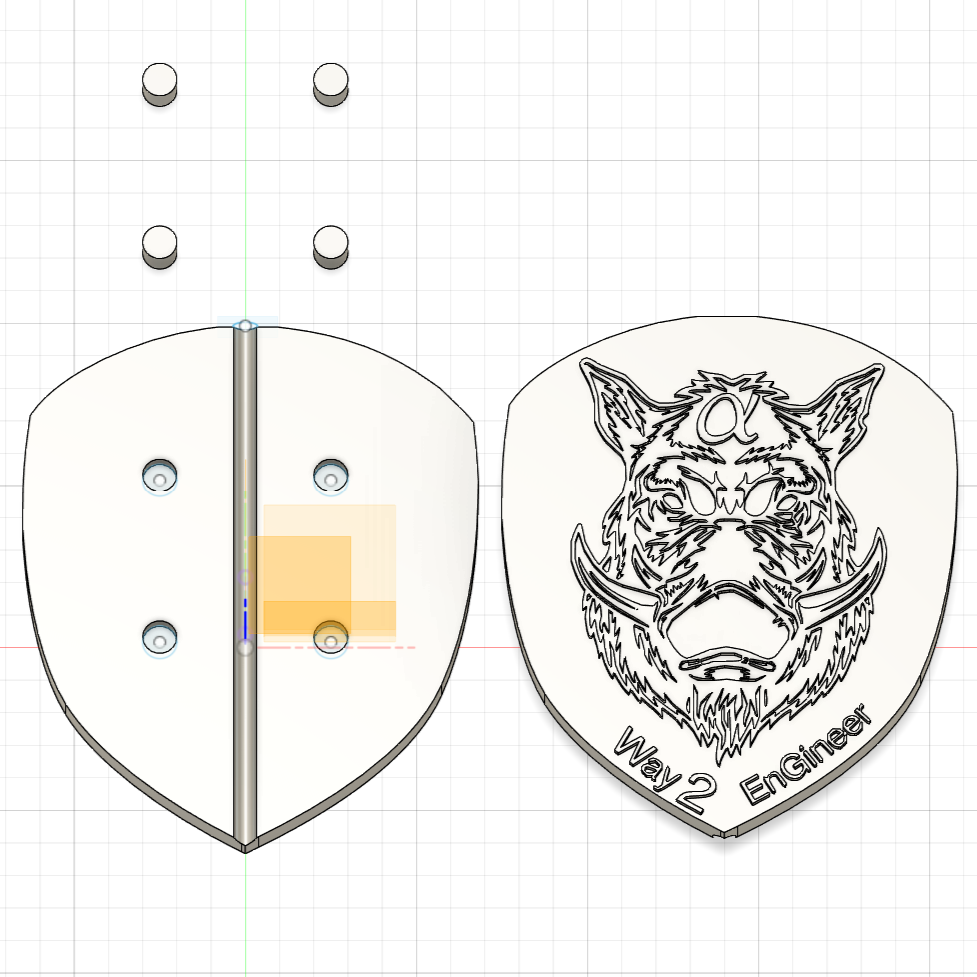 Phone holder CAD design