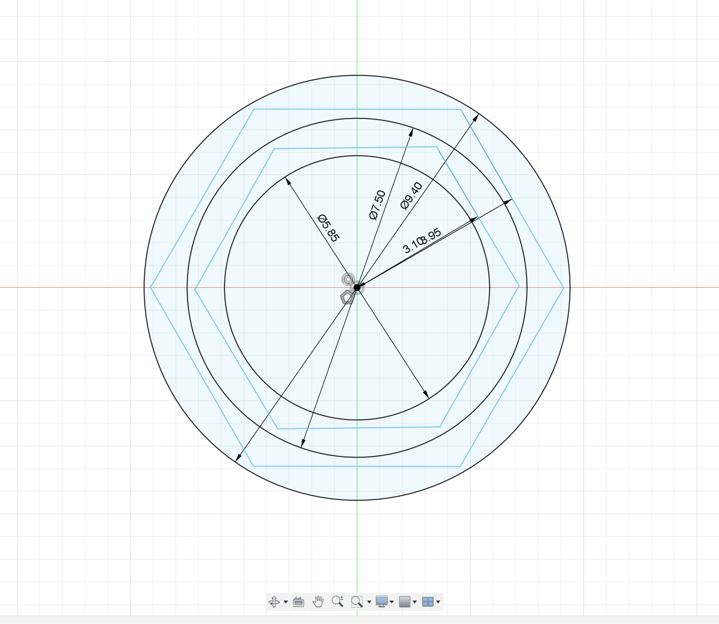 Phone holder CAD design